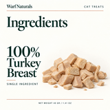 Freeze Dried Cat Treats - Turkey Breast