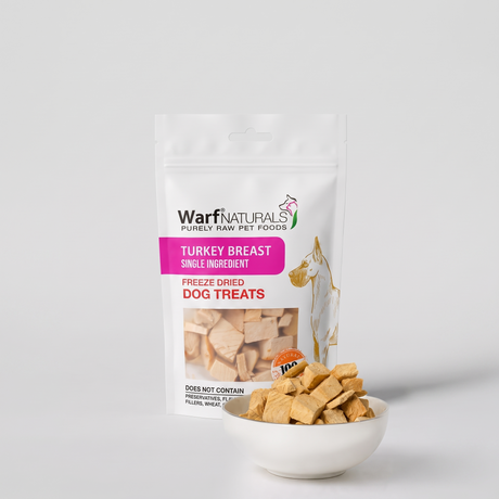 Freeze Dried Dog Treats - Turkey Breast