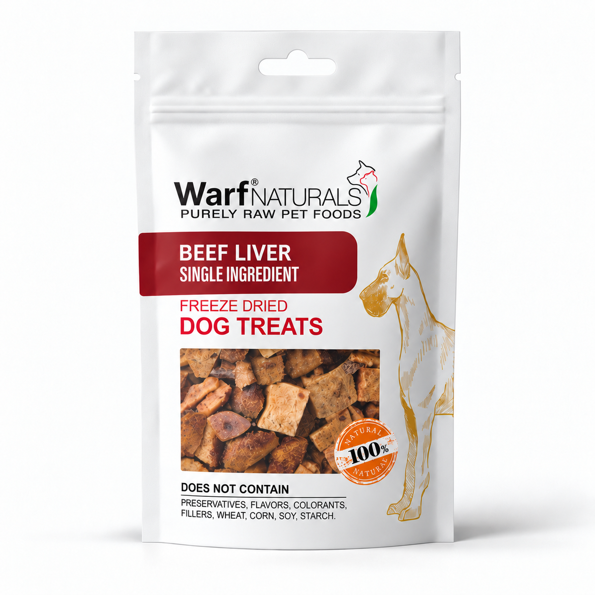 Freeze Dried Dog Treats - Beef Liver