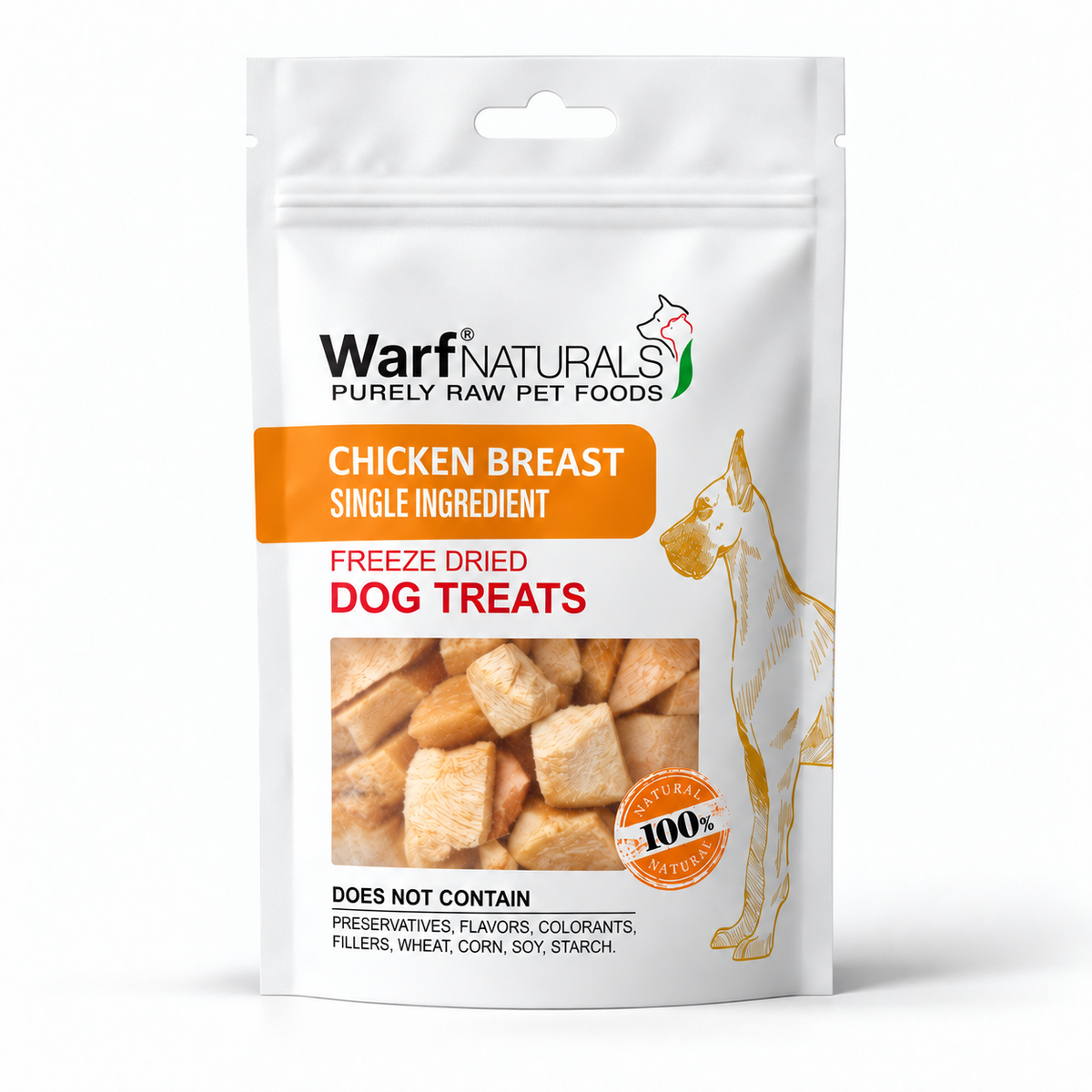 Freeze Dried Dog Treats - Chicken Breast